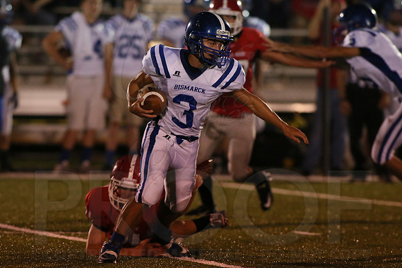 Bismarck @ Glen Roe (Homecoming) (Day Ceremony) 10-10-2014 (©Justin Manning) JWM_0305