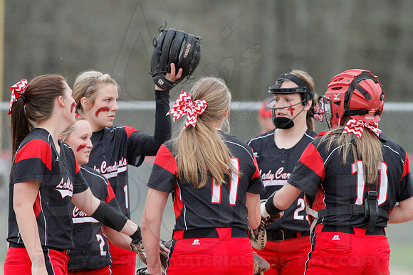Harmony Grove @ Glen Rose softball 3-31-2014 (© Justin Manning) JWM_0054