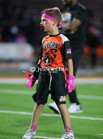 Malvern Cubs Orange vs. Malvern Cubs Black 3rd grade flag football 10-15-24_JWM_0671