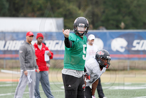 Arkansas State GoDaddy Bowl Practice 1-2-14 (©Justin Manning) JWM_0304