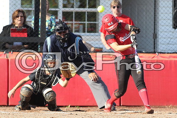 Bauxite @ Harmony Grove softball 4-21-2015 (©Justin Manning) JWM_0352