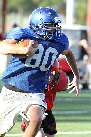 Harmony Grove Football Team Camp (Practice) 7-15-2014 (©Justin Manning) JWM_190