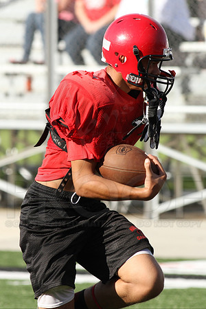 Harmony Grove Football Team Camp (Practice) 7-15-2014 (©Justin Manning) JWM_025