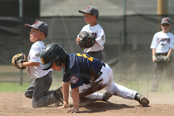 Benton vs. Mountain Home 5-6 year old All Stars 7-12-2014 (©Justin Manning) JWM_110