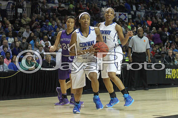 Conway vs. Fayetteville 7A Girls State Finals 3-14-2015 (©Justin Manning) JWM_280