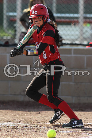 Bauxite @ Harmony Grove softball 4-21-2015 (©Justin Manning) JWM_0275
