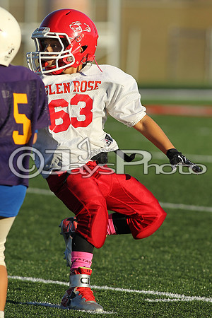 Poyen @ Glen Rose Peewee Football 10-19-2015 (©Justin Manning) JWM_0033