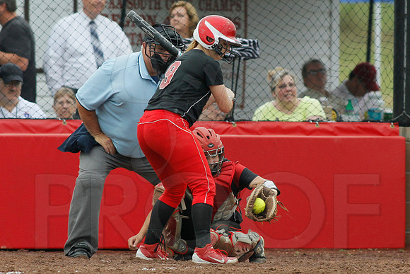 Rose Bud vs. Harmony Grove Regional Softball 5-9-2014 (© Justin Manning) JWM_0290