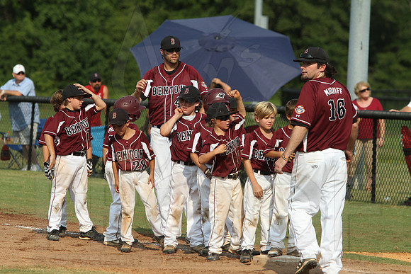 Benton-Midkiff vs. Bryant-Griffin 8 year old (Cal Ripken) 7-20-2014 (©Justin Manning) JWM_383