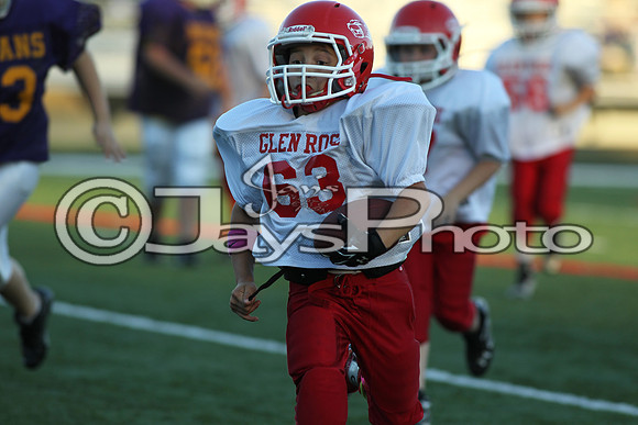 Poyen @ Glen Rose Peewee Football 10-19-2015 (©Justin Manning) JWM_0211
