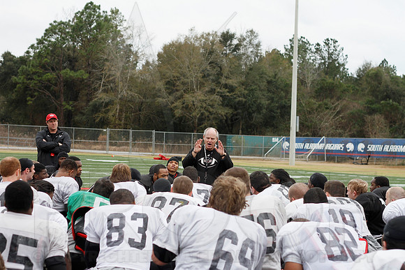 Arkansas State GoDaddy Bowl Practice 1-2-14 (©Justin Manning) JWM_0393