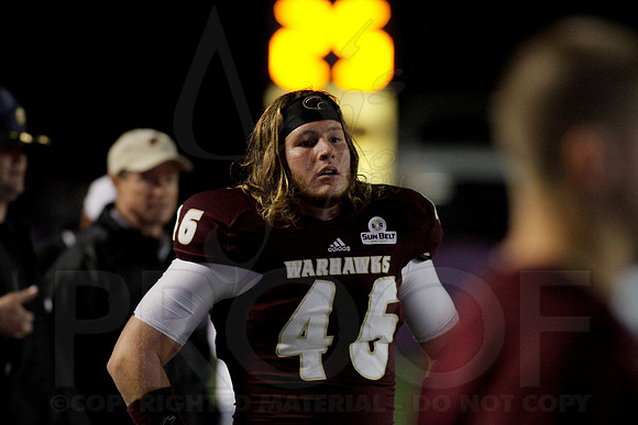 Arkansas State @ ULM  11-9-13 (©Justin Manning) JWM_0173