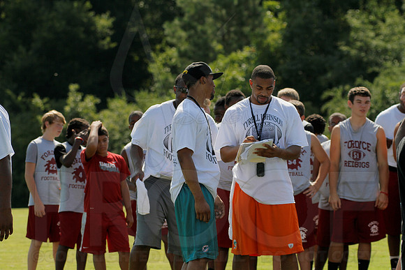 Tyrell Johnson Football Camp 7-20-12 (Justin Manning)040