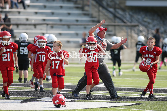 Glen Rose @ Bauxite peewee 3rd Grade football_0203