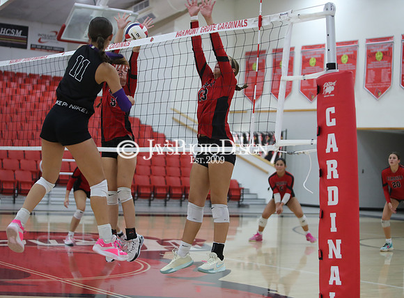 Harmony Grove vs. Central Arkansas Christian (3A Volleyball South Regional Tournament) 10-23-24_JWM_0470