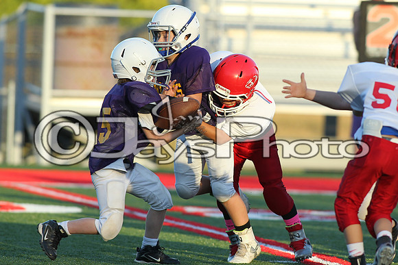 Poyen @ Glen Rose Peewee Football 10-19-2015 (©Justin Manning) JWM_0183