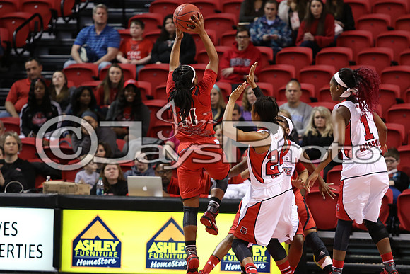 LA-Lafayette @ Arkansas State Women's 3-7-2015 (©Justin Manning) JWM_264