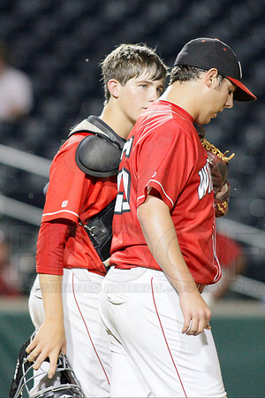 Harding Academy vs. Fordyce 3A State Finals @ U of A (Baum Stadium) 5-17-13. (© Justin Manning) JWM0017