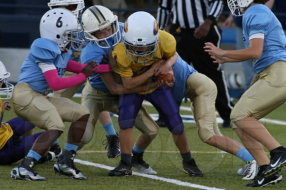 Catholic @ Pulaski Academy (Peewee) 10-14-2014 (©Justin Manning) JWM_0027