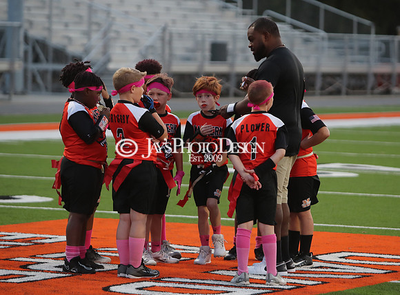 Malvern Cubs Orange vs. Malvern Cubs Black 3rd grade flag football 10-15-24_JWM_0063