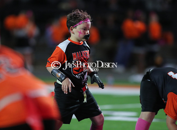 Malvern Cubs Orange vs. Malvern Cubs Black 3rd grade flag football 10-15-24_JWM_0606