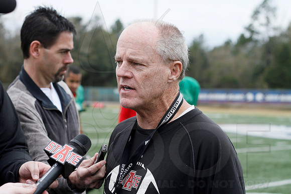 Arkansas State GoDaddy Bowl Practice 1-2-14 (©Justin Manning) JWM_0433