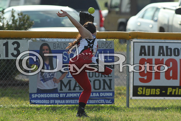 Glen Rose vs Harding Academy softball (Regionals) 5-8-2015 (©Justin Manning) JWM_0160