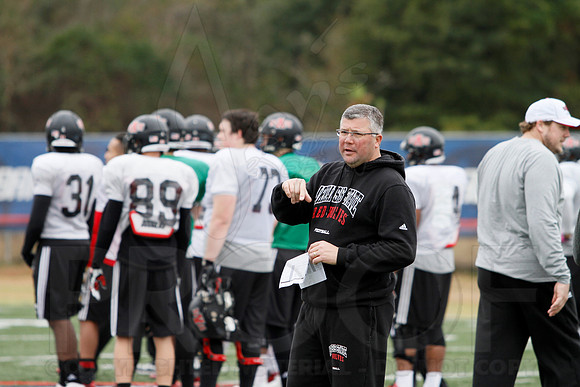 Arkansas State GoDaddy Bowl Practice 1-2-14 (©Justin Manning) JWM_0257