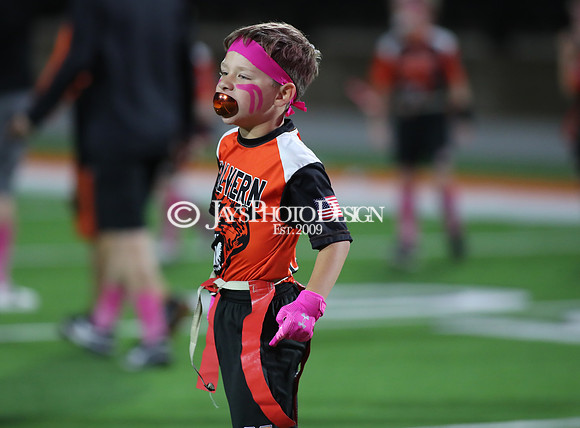Malvern Cubs Orange vs. Malvern Cubs Black 3rd grade flag football 10-15-24_JWM_0192