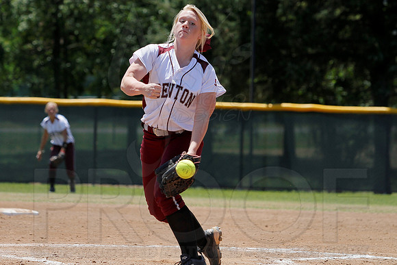 Benton vs. Mountain Home 6A State Softball Playoffs 5-11-13 (© Justin Manning) JWM0222