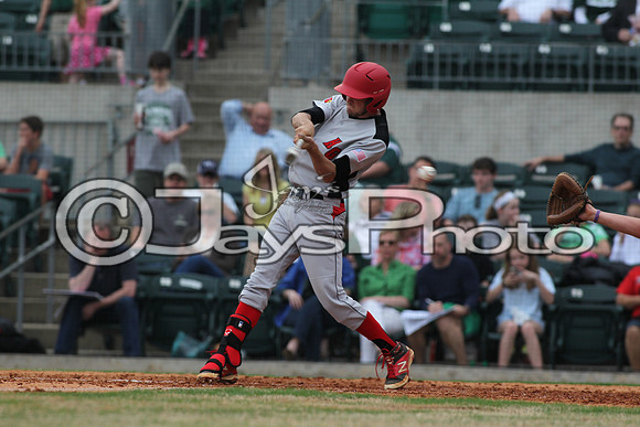 Harmony Grove vs. Episcopal Baseball (Dickey Stephens Park) 4-2-2015 (©Justin Manning) JWM_0060