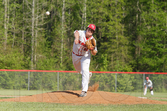 Mayflower @ Glen Rose baseball (Senior Night) 4-22-2014 (© Justin Manning) JWM_0287