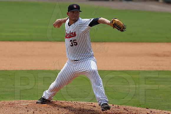 Northwest Arkansas Naturals @ Arkansas Travelers 9-2-13 (© Justin Manning) JWM0068