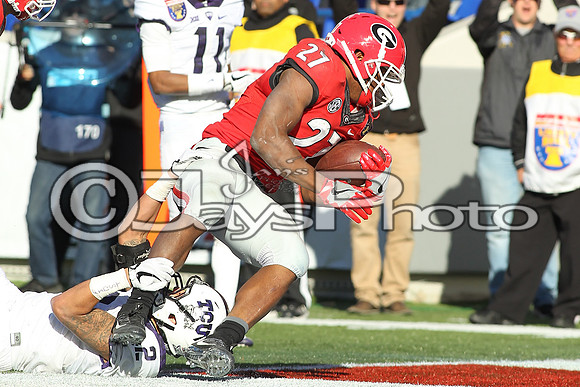 Autozone Liberty Bowl Georgia Bulldogs vs TCU Horned Frogs_JWM_01674