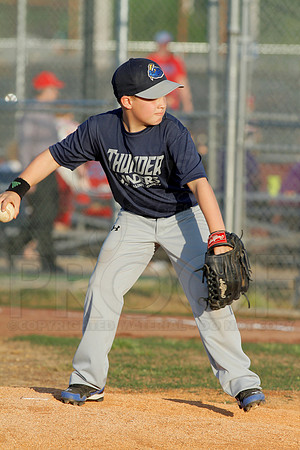 Thunder vs. A's 9-10 year old baseball 4-22-2014 (© Justin Manning) JWM_0062