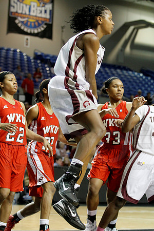 Western Kentucky vs. UALR Women's 3-10-13 JWM0089 (©Justin Manning)