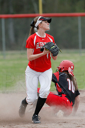 Harmony Grove @ Glen Rose softball 3-31-2014 (© Justin Manning) JWM_0031