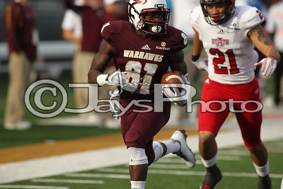 Arkansas State @ ULM 11-14-2015 (©Justin Manning) JWM_0654