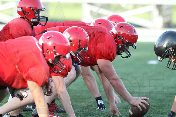 Harmony Grove Football Team Camp (Practice) 7-15-2014 (©Justin Manning) JWM_238