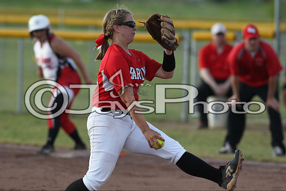 Glen Rose vs Harding Academy softball (Regionals) 5-8-2015 (©Justin Manning) JWM_0183