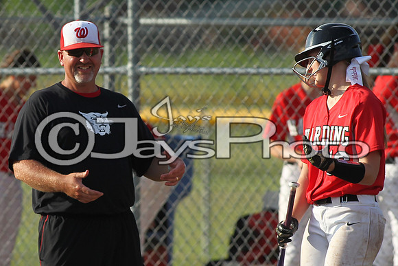 Glen Rose vs Harding Academy softball (Regionals) 5-8-2015 (©Justin Manning) JWM_0153