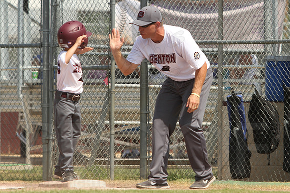 Benton vs. Mountain Home 5-6 year old All Stars 7-12-2014 (©Justin Manning) JWM_065
