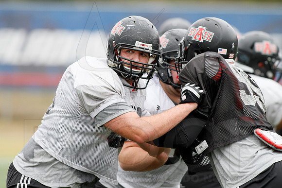 Arkansas State GoDaddy Bowl Practice 1-2-14 (©Justin Manning) JWM_0244