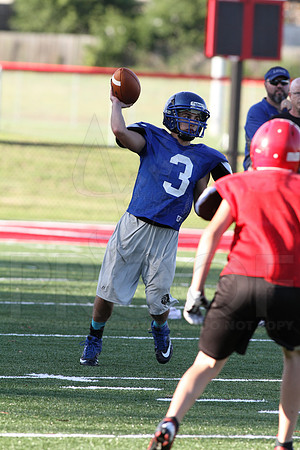 Harmony Grove Football Team Camp (Practice) 7-15-2014 (©Justin Manning) JWM_185