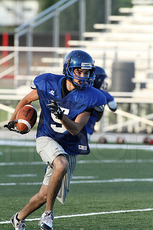 Harmony Grove Football Team Camp (Practice) 7-15-2014 (©Justin Manning) JWM_285