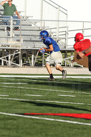 Harmony Grove Football Team Camp (Practice) 7-15-2014 (©Justin Manning) JWM_205