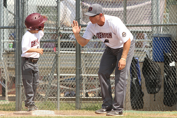 Benton vs. Mountain Home 5-6 year old All Stars 7-12-2014 (©Justin Manning) JWM_063