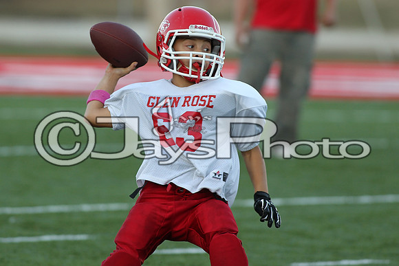 Poyen @ Glen Rose Peewee Football 10-19-2015 (©Justin Manning) JWM_0284