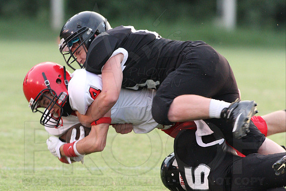 Harmony Grove @ Bauxite (Scrimmage) 8-26-2014 (©Justin Manning) JWM_126