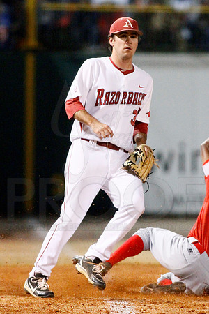 Miss Valley State @ Arkansas Baseball 3-27-13 (© Justin Manning) JWM0274